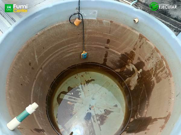 Lavado y desinfección de tanques de agua — Registraduría – Delegación Magdalena · FumiCenter (foto 01)