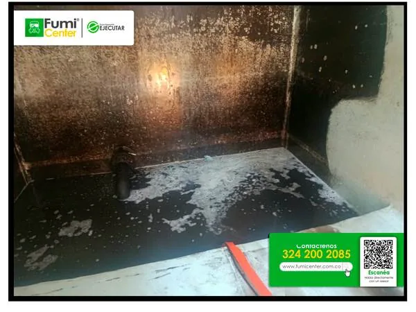 Lavado y desinfección de tanque de agua en Santa Marta realizado por FumiCenter (foto 07)