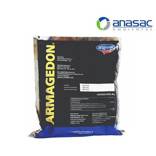 Armagedon® WP 500 g — insecticida piretroide en polvo mojable de alta residualidad · FumiCenter