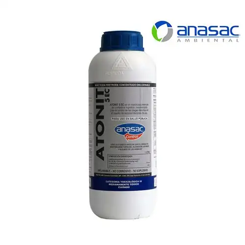 Atonit 5 EC 1 L — insecticida piretroide de choque y residual · FumiCenter