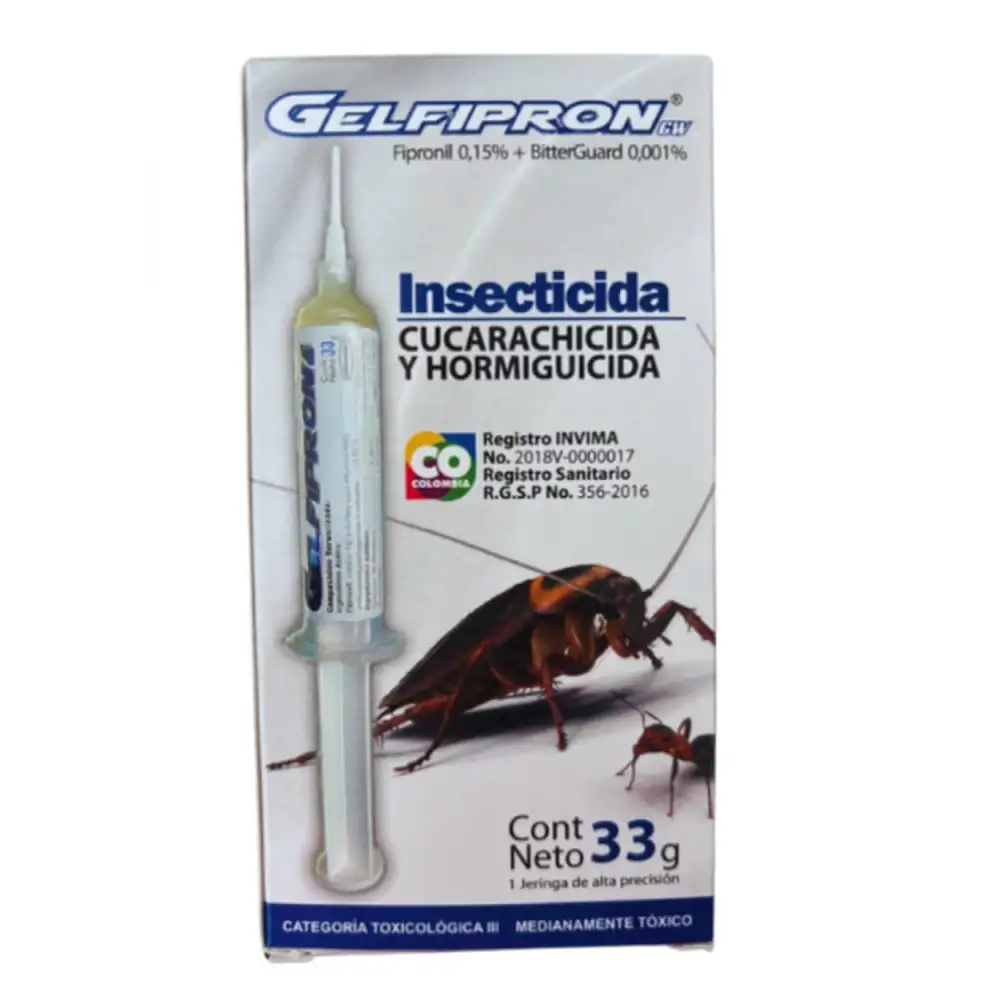 Gelfipron Gel Cucarachicida 33 g — insecticida en gel cebo · FumiCenter