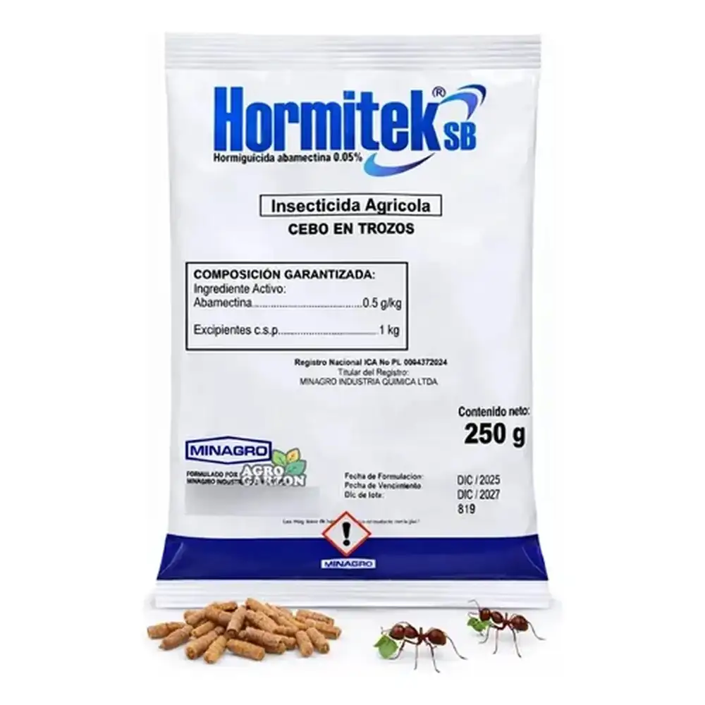 Hormitek SB 250 g — cebo hormiguicida peletizado para hormiga arriera · FumiCenter