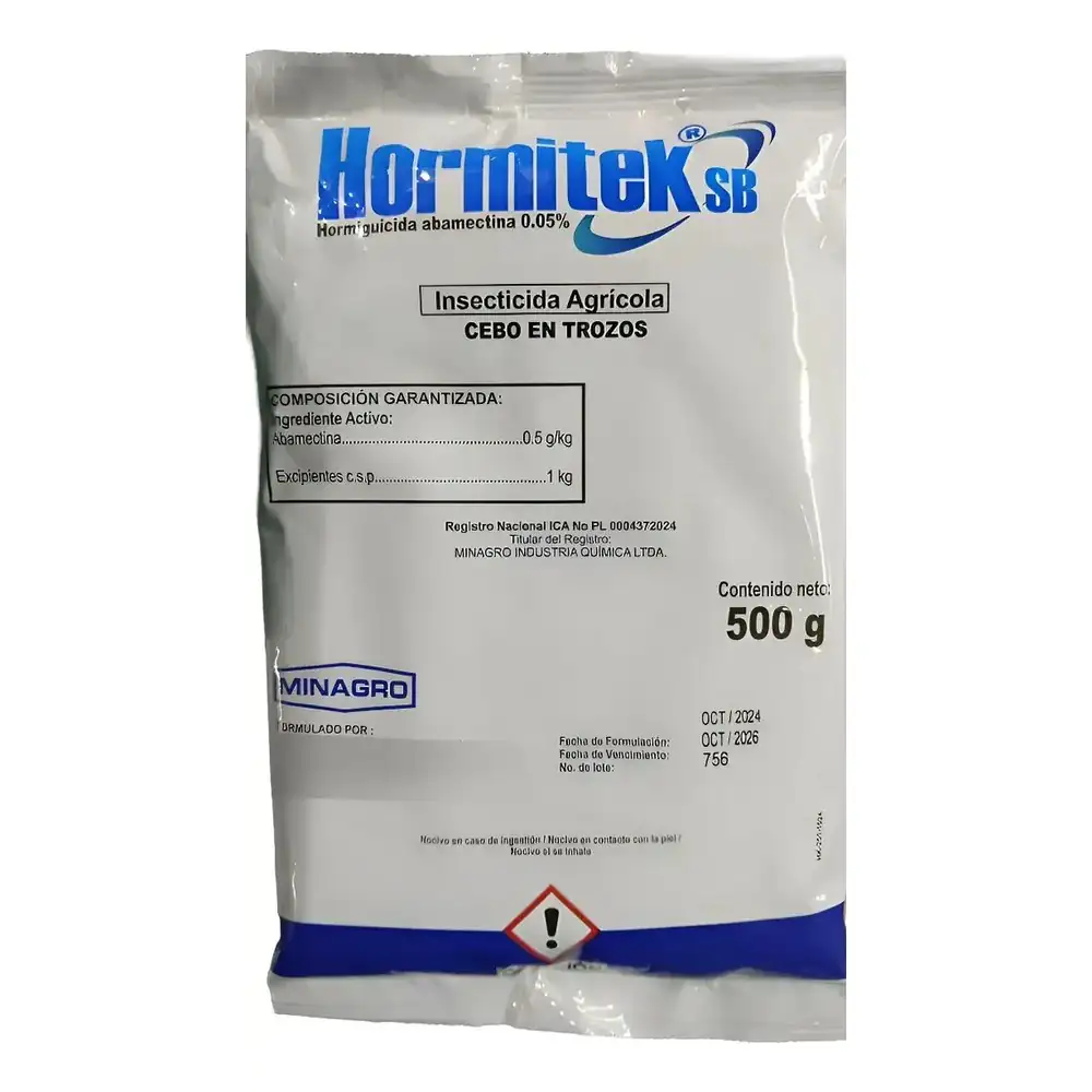 Hormitek SB 500 g — cebo hormiguicida peletizado para hormiga arriera · FumiCenter