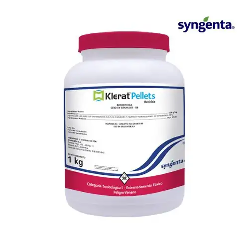 Klerat Pellets — rodenticida anticoagulante en pellets · FumiCenter