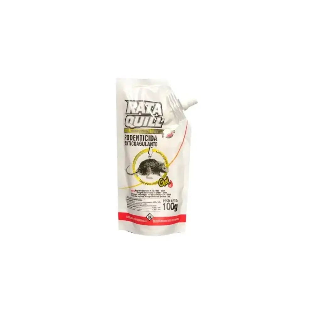 Rataquill Gel Doypack 100 g — rodenticida anticoagulante en gel listo para usar · FumiCenter